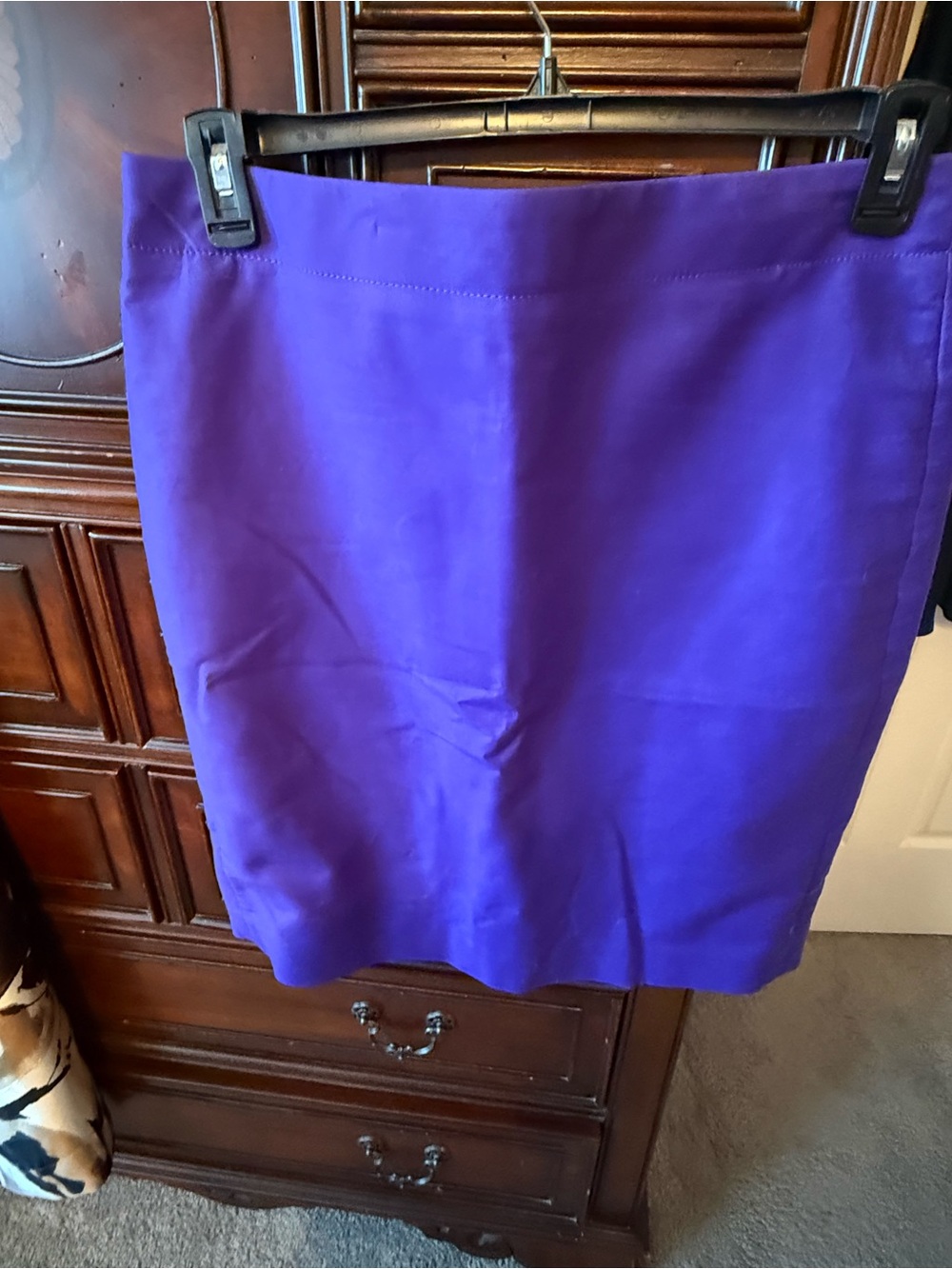 J. Crew Vibrant Purple Pencil Skirt